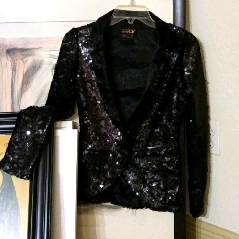 Shopbop. LeRok Vegas Ready Sexy Sequined Jacket